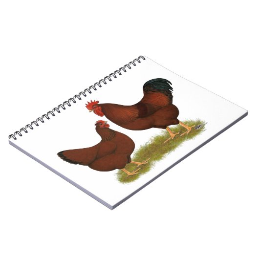 New Hampshire Reds Notitieboek (Linkerzijde)