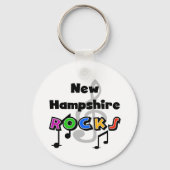 New Hampshire Rocks Sleutelhanger (Voorkant)