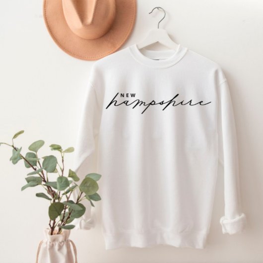 New Hampshire Script State Women's Sweatshirt