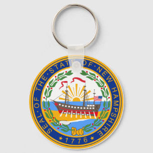 New Hampshire Seal Sleutelhanger