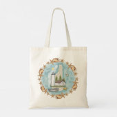 New Hampshire Shells vuurtoren Tote Bag (Achterkant)