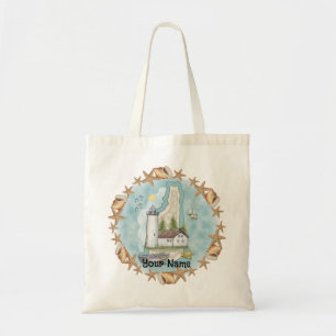 New Hampshire Shells vuurtoren Tote Bag