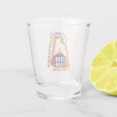 New Hampshire Shot Glass Shot Glas (Achterkant)