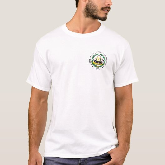 New Hampshire sign T-Shirt (Voorkant)