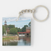 New Hampshire Sleutelhanger (Achterkant)