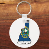 New Hampshire Sleutelhanger (Voorkant)