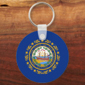 New Hampshire Sleutelhanger (Voorkant)