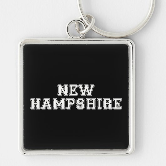 New Hampshire Sleutelhanger (Voorkant)