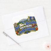 NEW Hampshire Square sticker (Envelop)