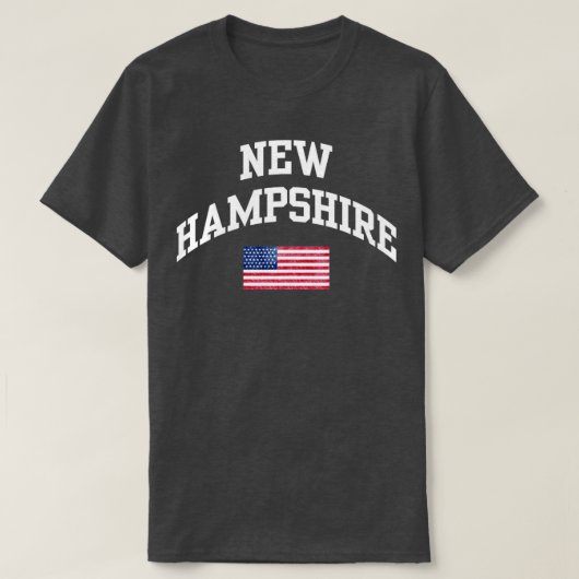 New Hampshire State3 T-shirt (Design voorkant)