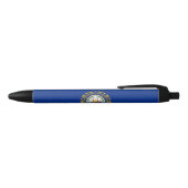 New Hampshire State Flag Blauwe Inkt Pen (Bovenkant)