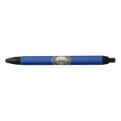 New Hampshire State Flag Blauwe Inkt Pen (Voorkant)