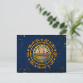 New Hampshire State Flag Briefkaart (Staand voorkant)