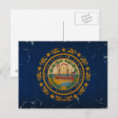 New Hampshire State Flag Briefkaart (Voorkant / Achterkant)