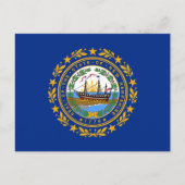 New Hampshire State Flag Briefkaart (Voorkant)