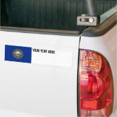 New Hampshire State Flag Bumpersticker (Op Truck)