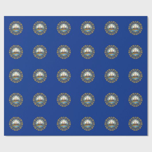 New Hampshire State Flag Cadeaupapier (Vlak)