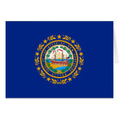 New Hampshire State Flag Design (Voorkant Horizontaal)