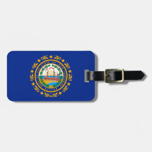 New Hampshire State Flag Design Bagagelabel