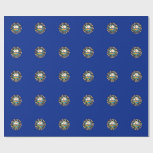 New Hampshire State Flag Design Cadeaupapier (Vlak)