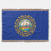 New Hampshire State Flag Design Decor Deken (Voorkant)