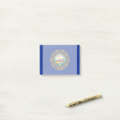 New Hampshire State Flag Design Decor Post-it® Notes (Op bureau)