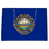 New Hampshire State Flag Design Large Cadeautasje (Voorkant)