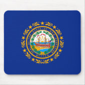 New Hampshire State Flag Design Muismat (Voorkant)