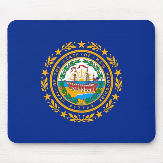 New Hampshire State Flag Design Muismat (Voorkant)