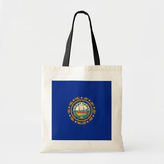 New Hampshire State Flag Design Tote Bag (Voorkant)