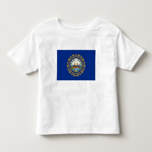 New Hampshire State Flag Kinder Shirts (Voorkant)
