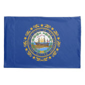 New Hampshire State Flag Kussensloop (Achterkant)