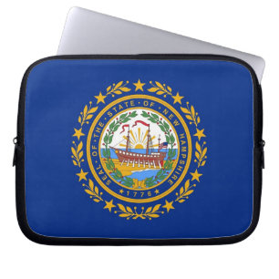 New Hampshire State Flag Laptop Sleeve