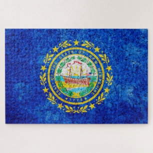 New Hampshire State Flag Legpuzzel