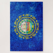 New Hampshire State Flag Legpuzzel (Verticaal)