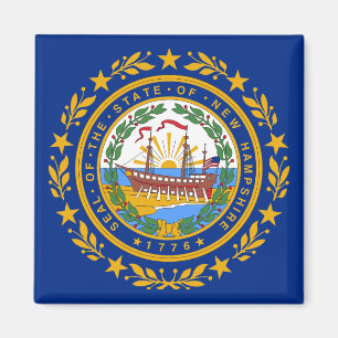 New Hampshire State Flag Magneet