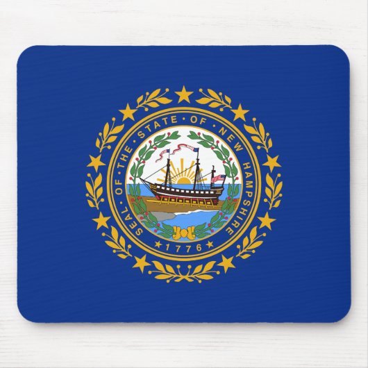 New Hampshire State Flag Muismat (Voorkant)