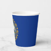 New Hampshire State Flag Papieren Bekers (Achterkant)