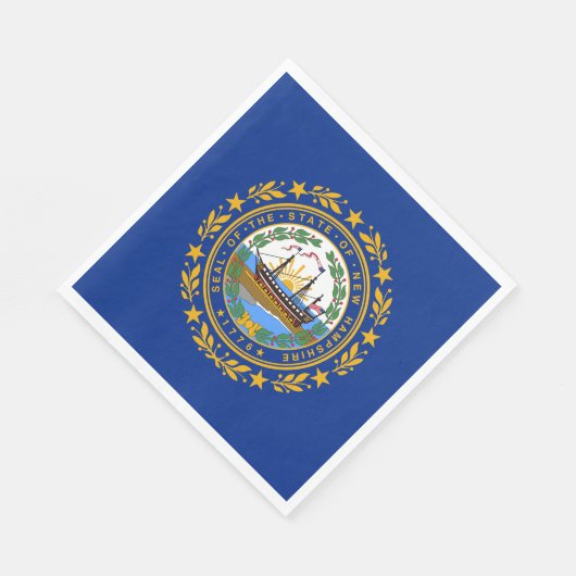 New Hampshire State Flag Servet (Hoek)