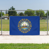 New Hampshire State Flag Spandoek (Insitu)