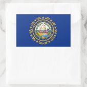 New Hampshire State Flag Sticker (Tas)