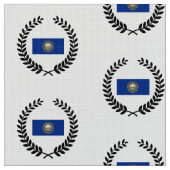 New Hampshire State Flag Stof (Close Up)