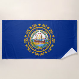 New Hampshire State Flag Strandlaken