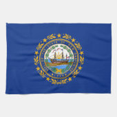 New Hampshire State Flag Theedoek (Horizontaal)