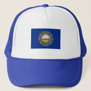 New Hampshire State Flag Verenigde Staten Trucker Pet
