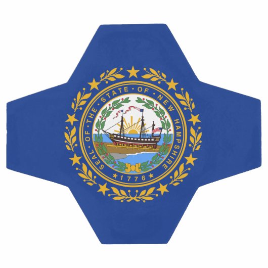 New Hampshire State Flag Voetbal (Enkel)