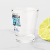 New Hampshire State Herdenkingsglas Shot Glas (Rechts)