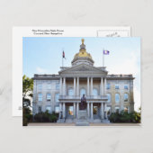 New Hampshire State House, Concord Briefkaart (Voorkant / Achterkant)