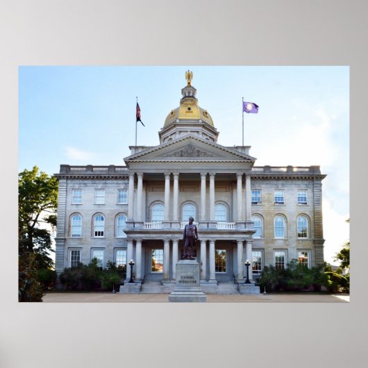 New Hampshire State House, Concord Poster (Voorkant)