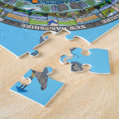 New Hampshire State Mandala Puzzle Legpuzzel (Zijkant)